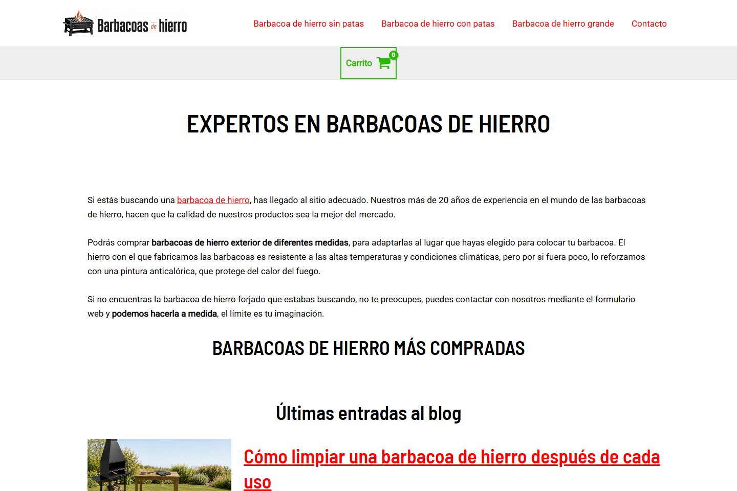 Barbacoas de Hierro